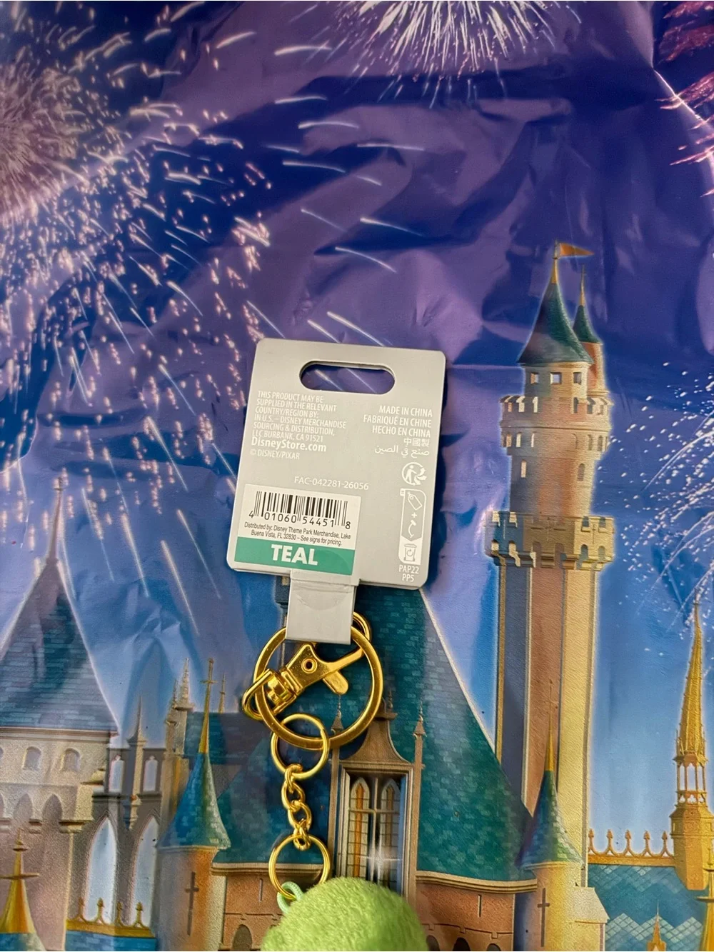 Disney Rex Plush Keychain